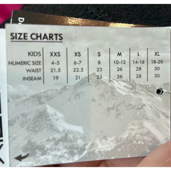 Arctix Woman’s Snow Sports Insulated Cargo Pants M8-10 (33 Inseam) -Charcoal NWT - Picture 4 of 12